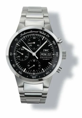 IWC GST Chronograph Automatic Stainless Steel / Black / German IW3707-06 (IW370706)